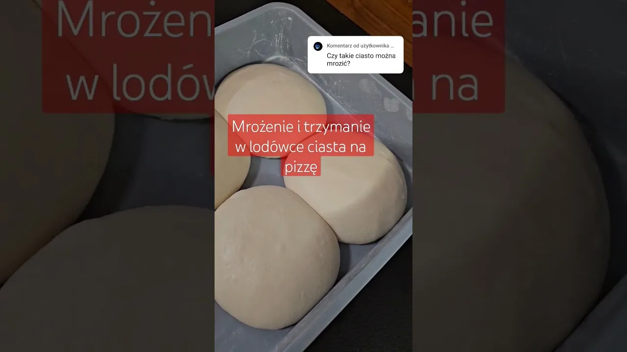 Zdjęcie  Mrożenie ciasta na pizzę - czy to się opłaca? Jak mrozić ciasto na pizzę?