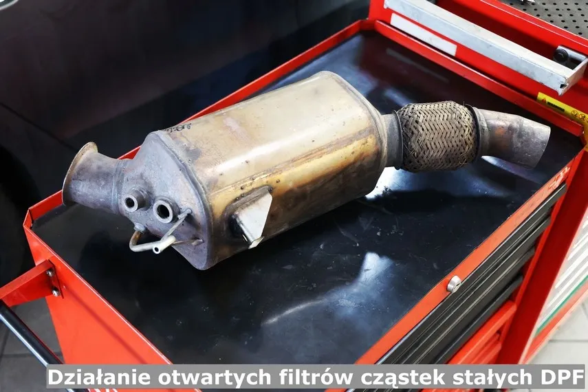 Zdjęcie DPF w samochodzie co to? Kluczowe informacje o filtrze cząstek stałych