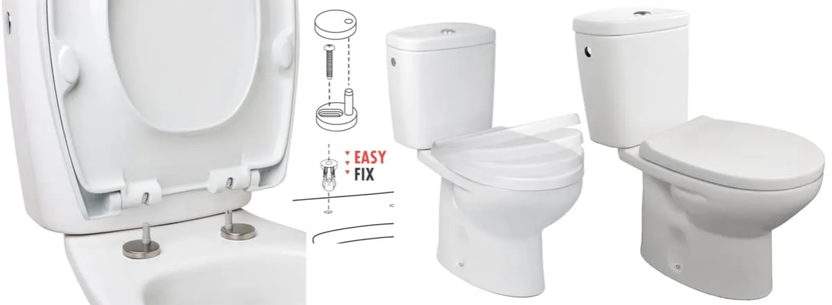 Zdjęcie Ventajas de la tapa wc amortiguada universal para un baño más seguro
