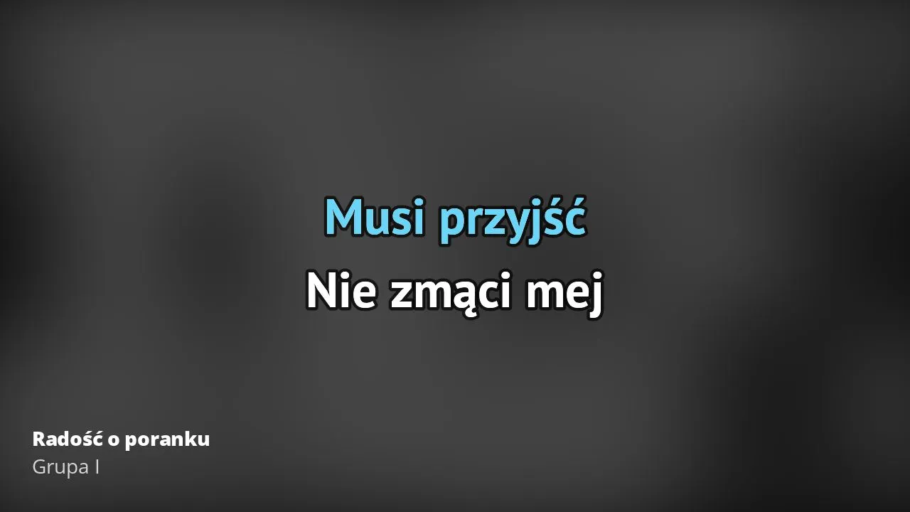 Zdjęcie Radość o poranku – kto śpiewa tę piosenkę i jej historia?