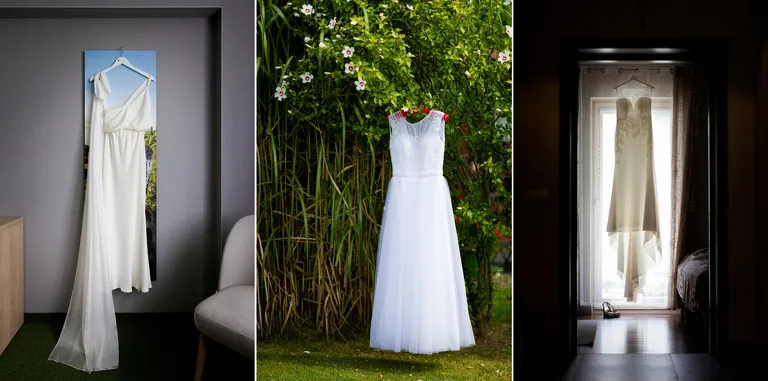 Zdjęcie Jak podpiąć tren w sukni ślubnej, by uniknąć kłopotów podczas tańca