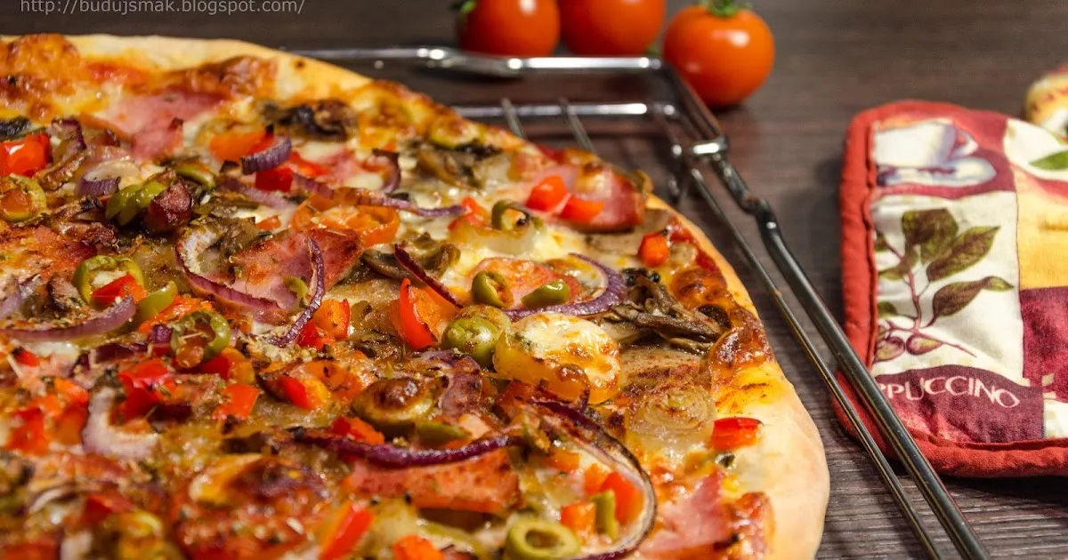 Zdjęcie Pizza jak z pizzerii przepis – zaskocz swoich bliskich smakiem!