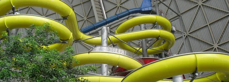 Tropical Islands zjeżdżalnia Turbo