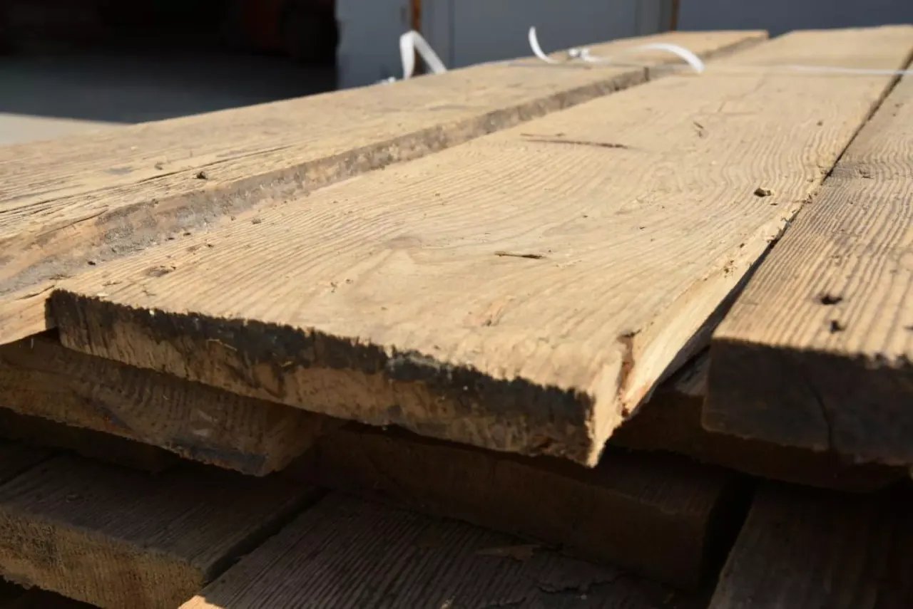 stare deski z rozbiórki