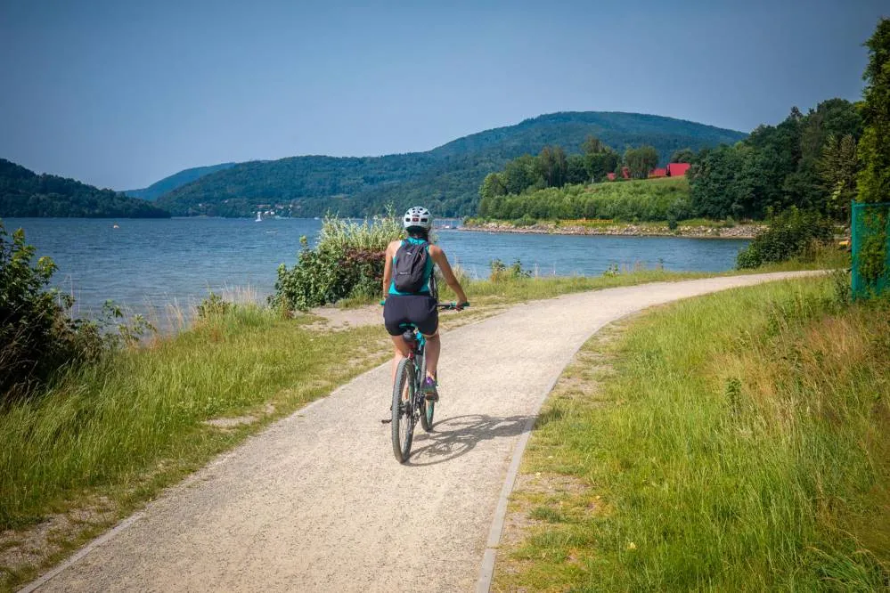 Trasa rowerowa Velo Soła Jezioro Żywieckie