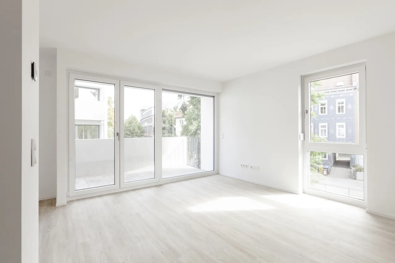 mieszkanie w stanie deweloperskim, widok wnętrza