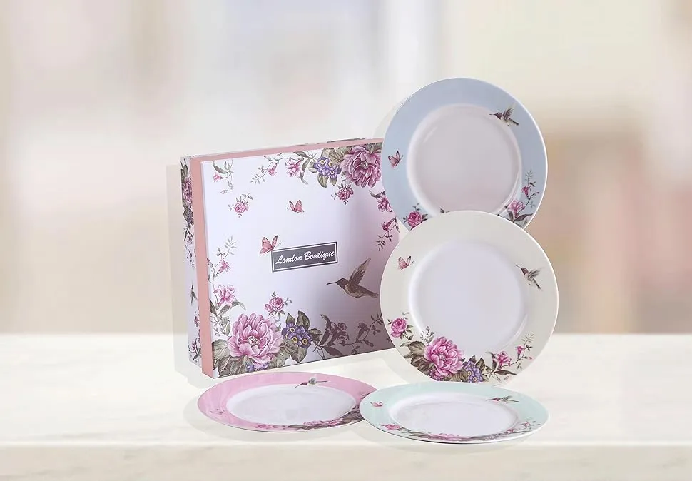 vari tipi di piattini da dessert materiali e stili