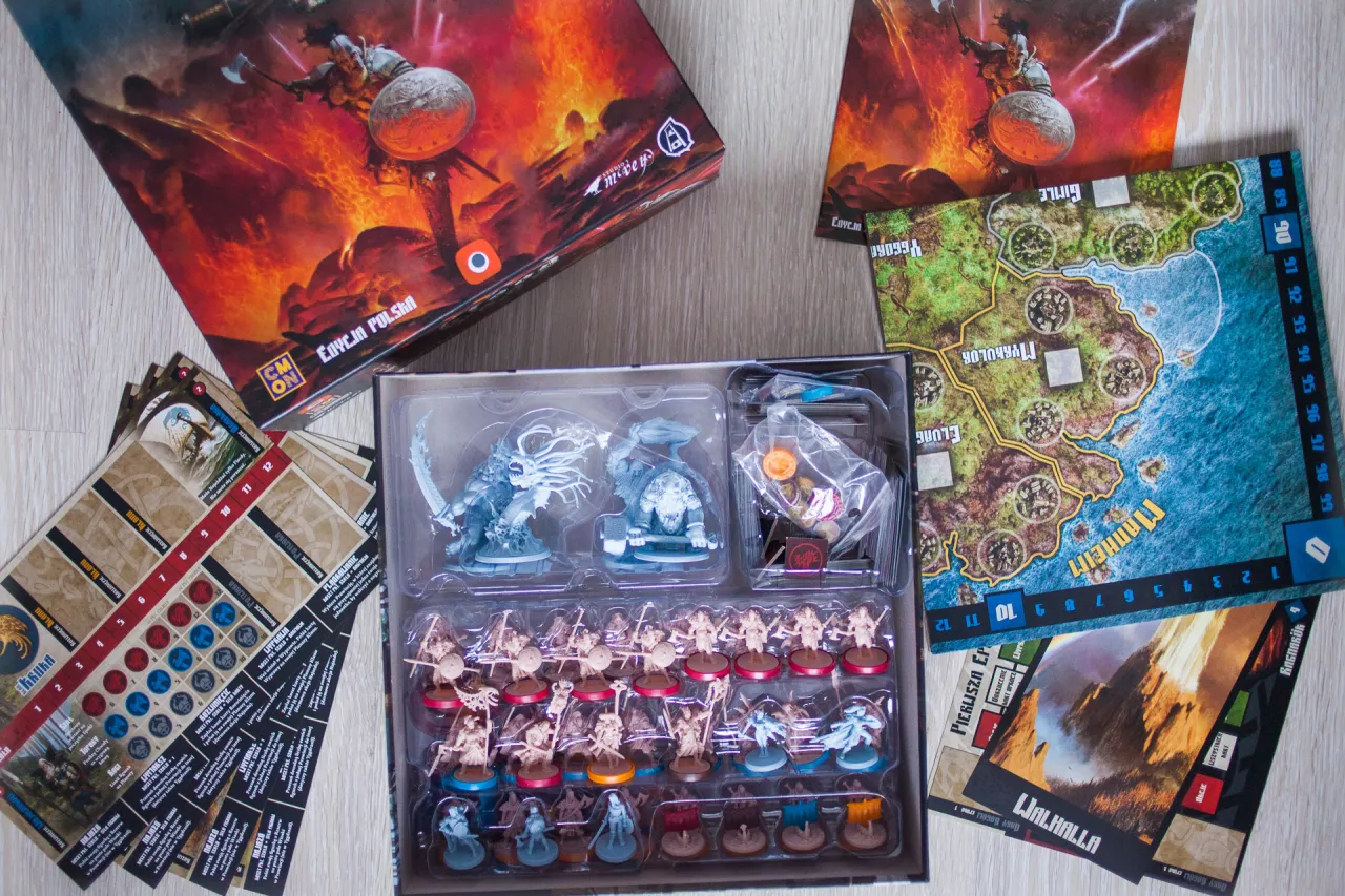 Blood Rage dodatki recenzja