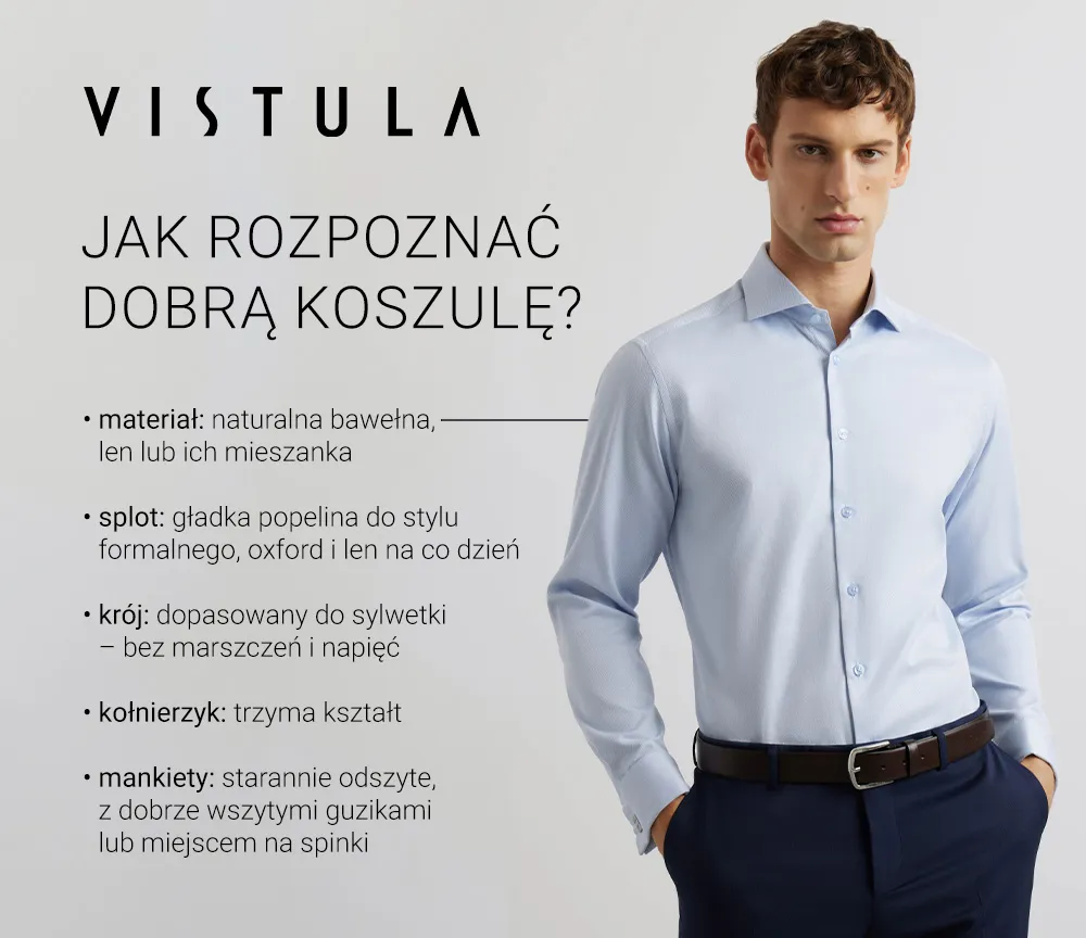Porównanie stylów polskich koszul męskich