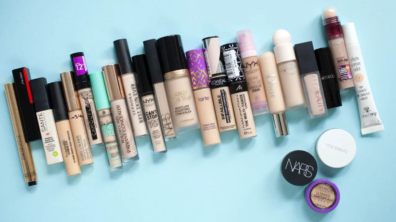 Vergleich von Concealern f&uuml;r verschiedene Hautprobleme