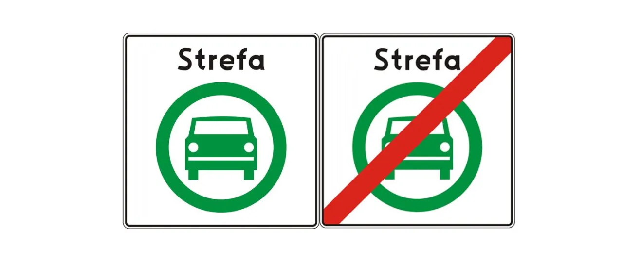 strefa czystego transportu warszawa kraków znak
