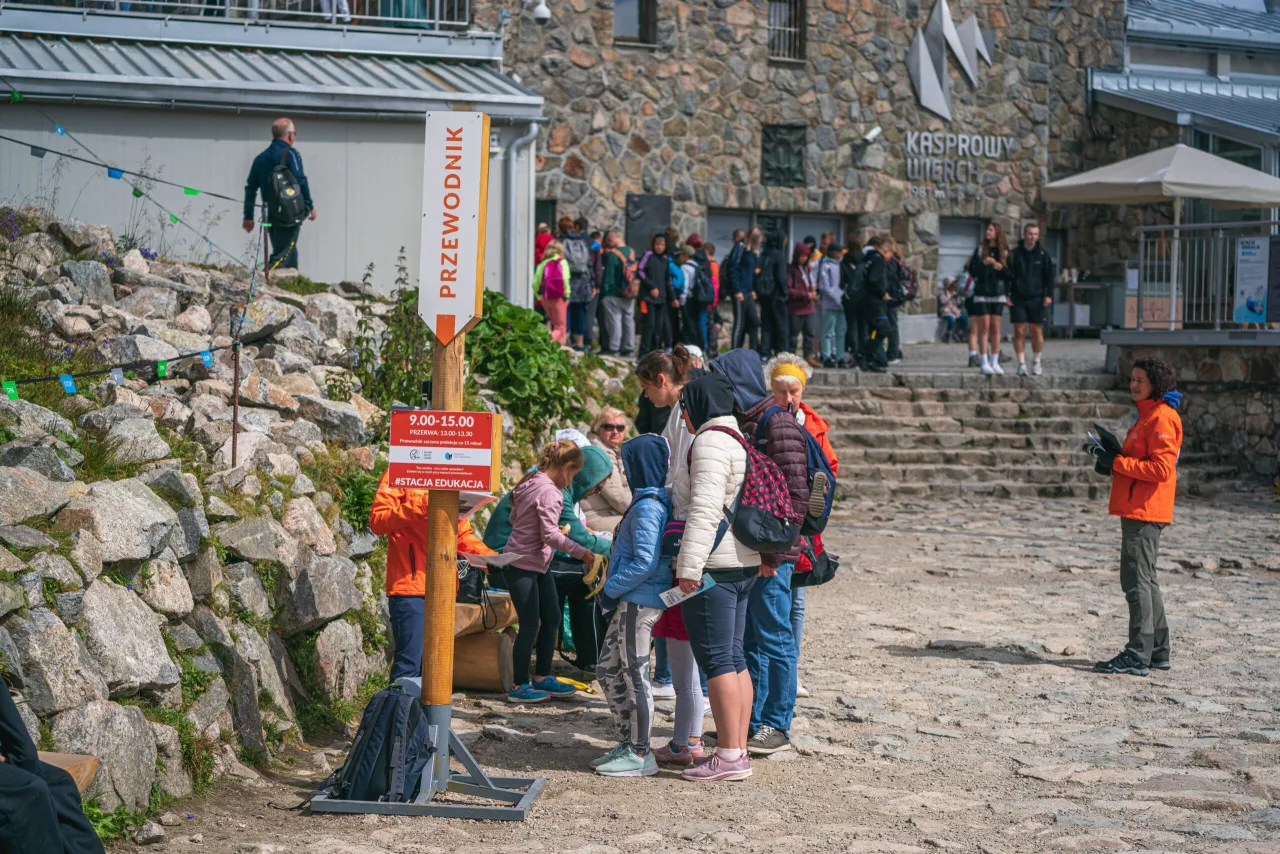 Kolejka do kolejki Kasprowy Wierch Kuźnice