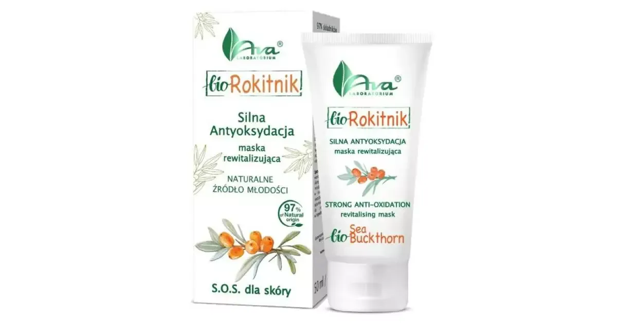 Ava maseczka rewitalizująca opakowanie