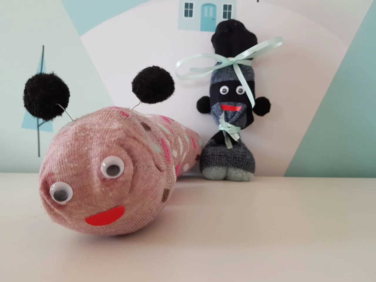 Upcykling skarpetek kreatywne pomysły DIY