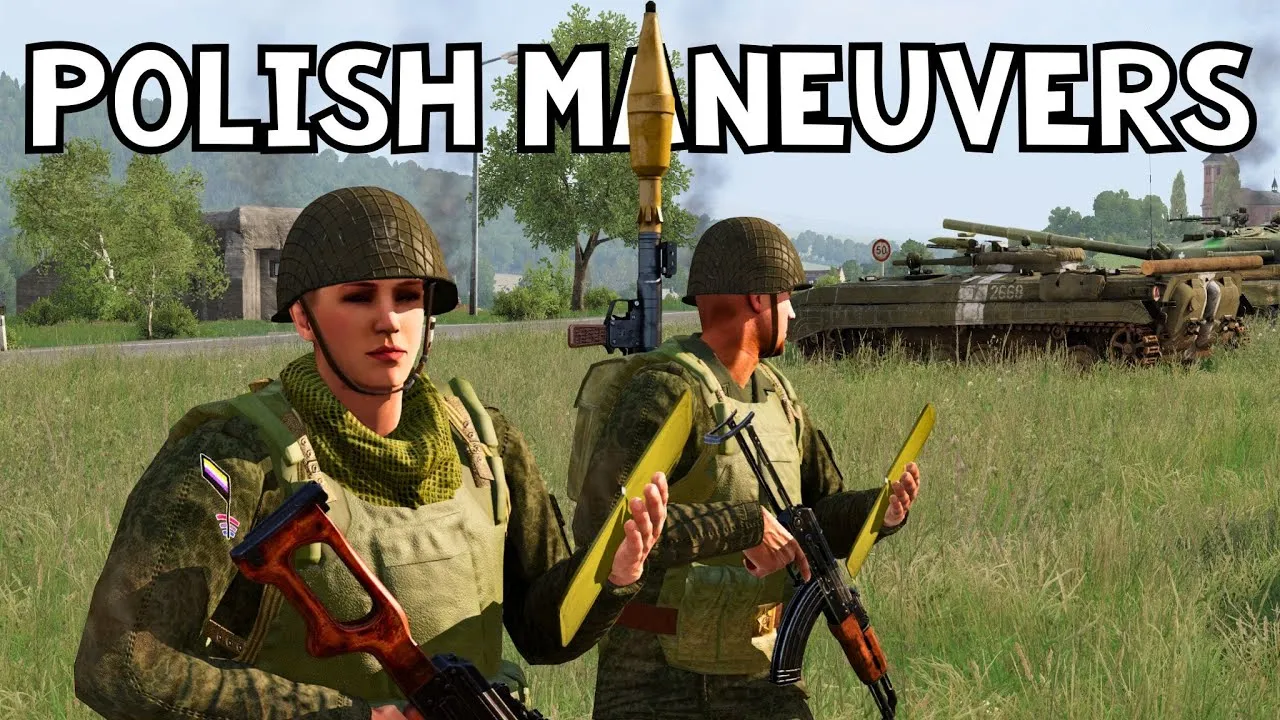 Arma 3 Milsim gameplay polish server