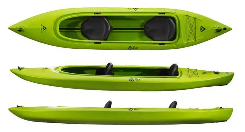 porównanie kajak polietylenowy i kajak dmuchany