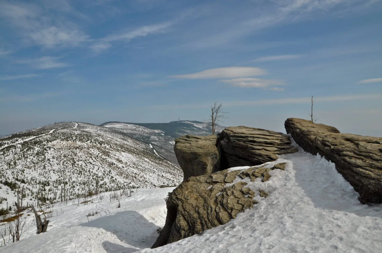 Malinowska Skała widoki Beskid Śląski