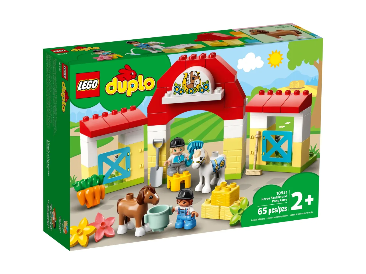 LEGO DUPLO Stadnina i kucyki 10951 pudełko