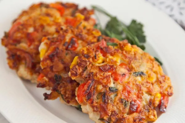 kolorowe kotlety warzywne