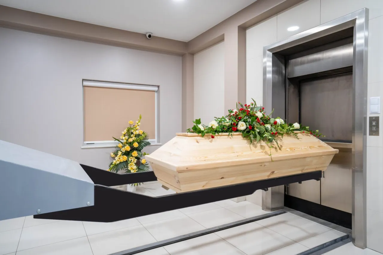 Nowoczesne krematorium wnętrze