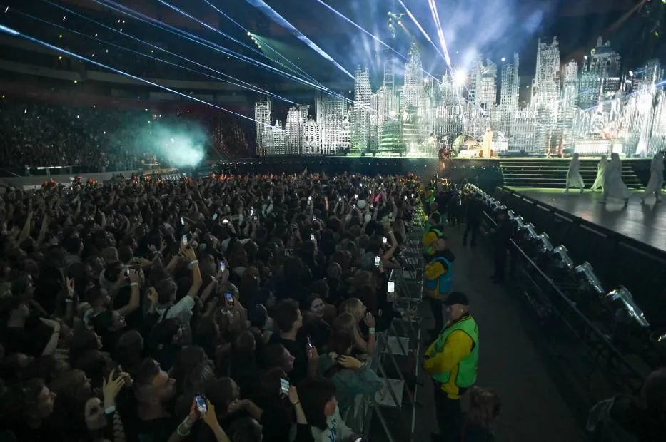 The Weeknd koncert scena publiczność