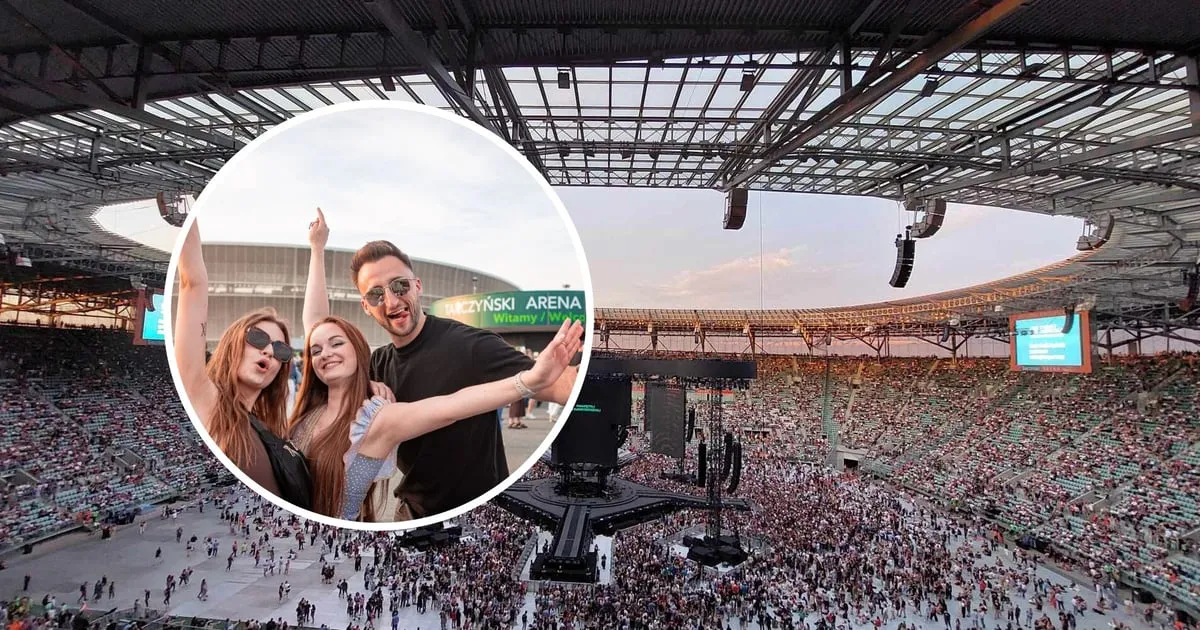 tłum na koncercie Dawida Podsiadły