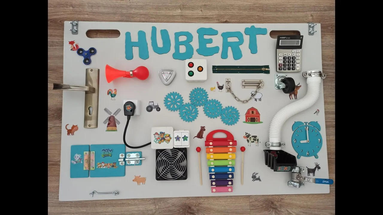 tablica sensoryczna DIY krok po kroku