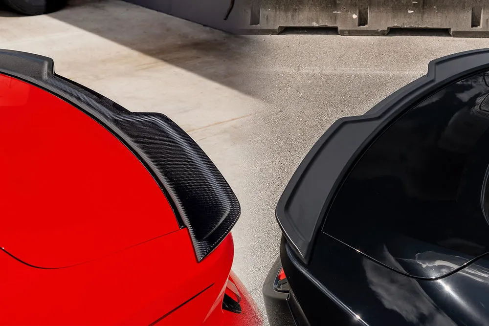 ABS vs laminat spoiler comparison