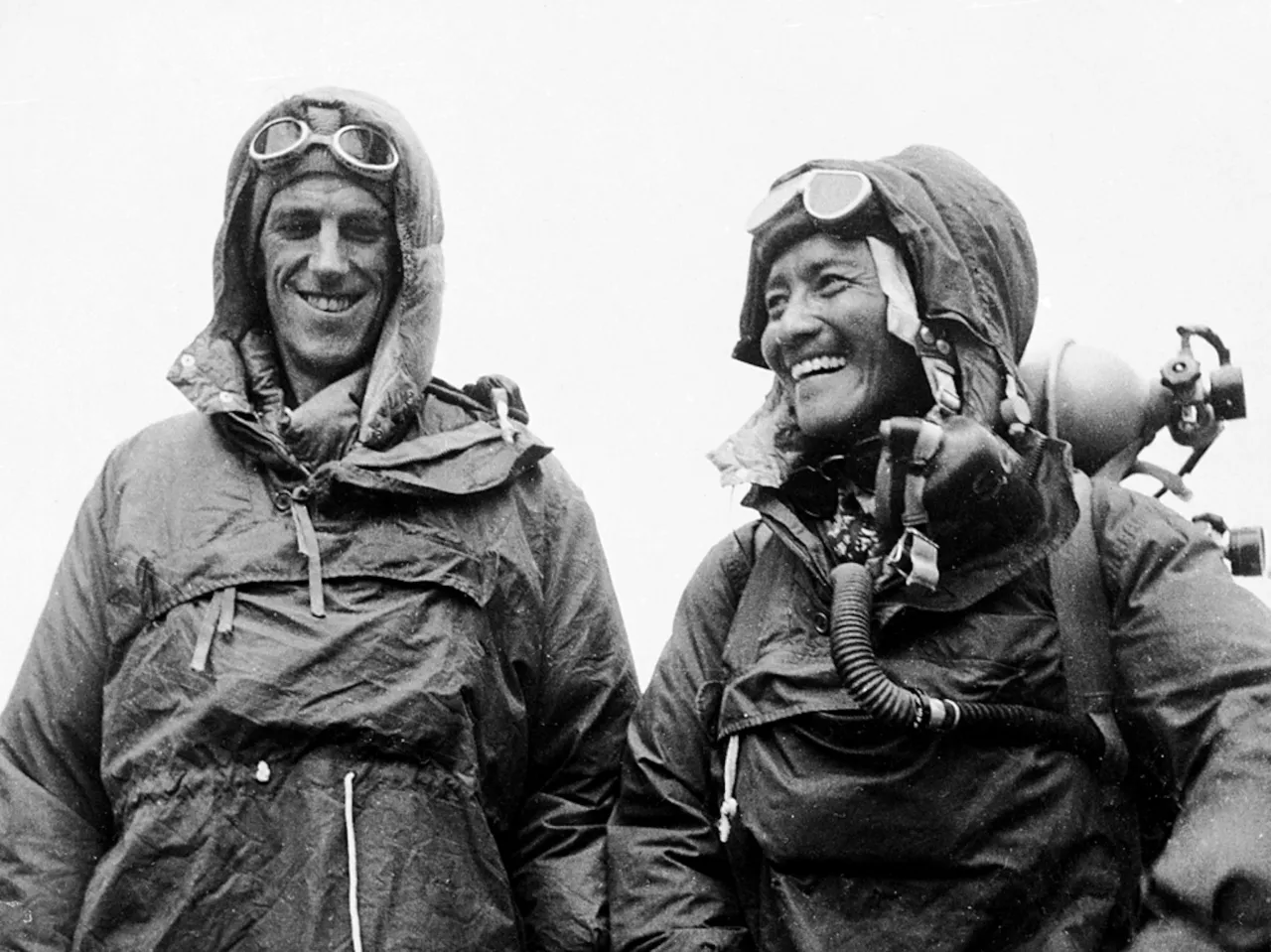 Edmund Hillary i Tenzing Norgay na Mount Everest