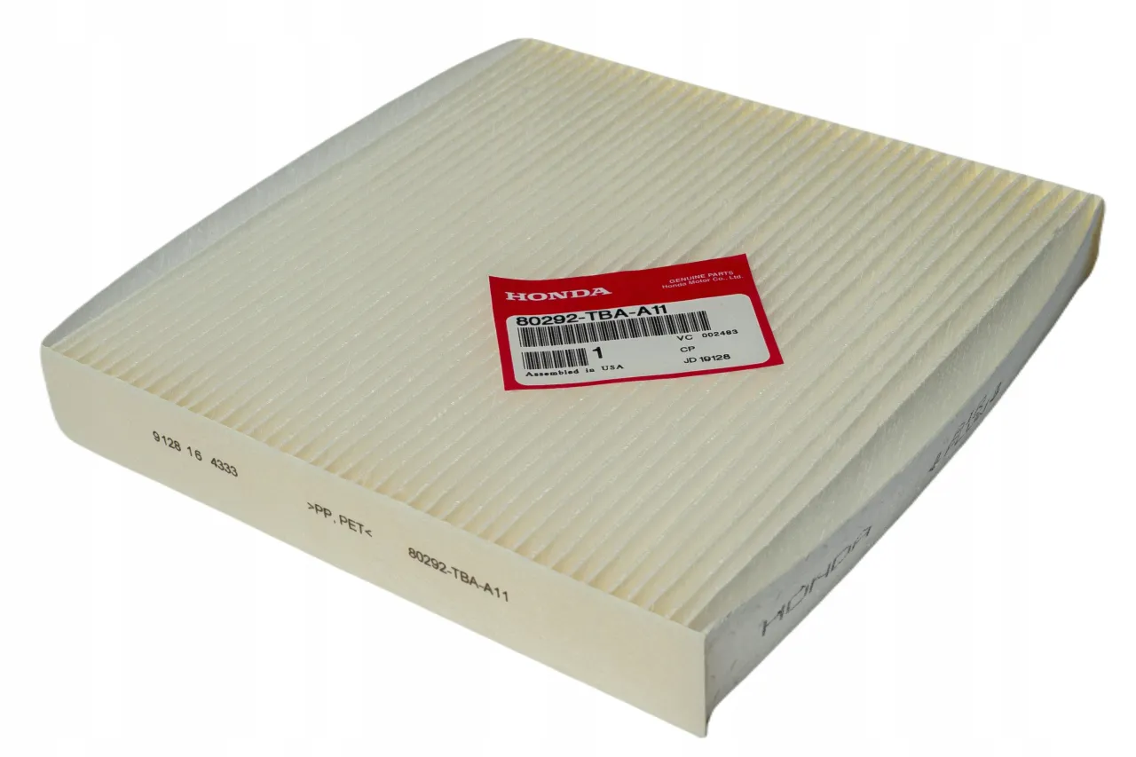 Filtr kabinowy Honda Civic schemat działania