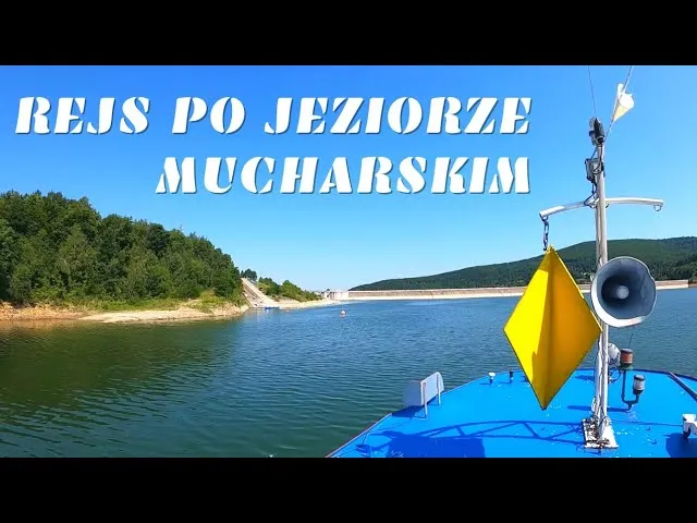 Jezioro Mucharskie statek R&oacute;ża Wiatr&oacute;w