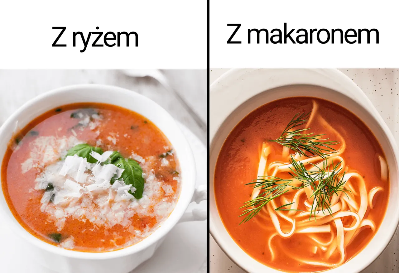 zupa pomidorowa z ryżem domowa