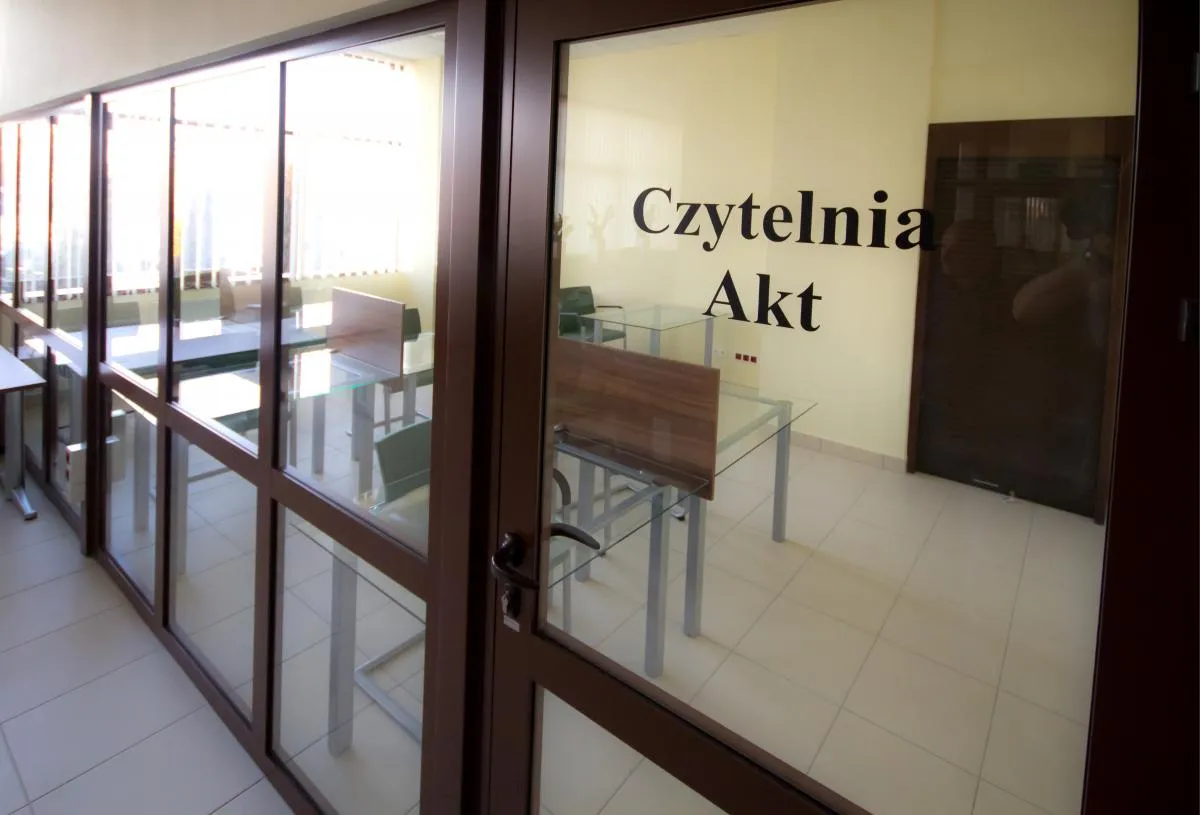 czytelnia akt sądowych