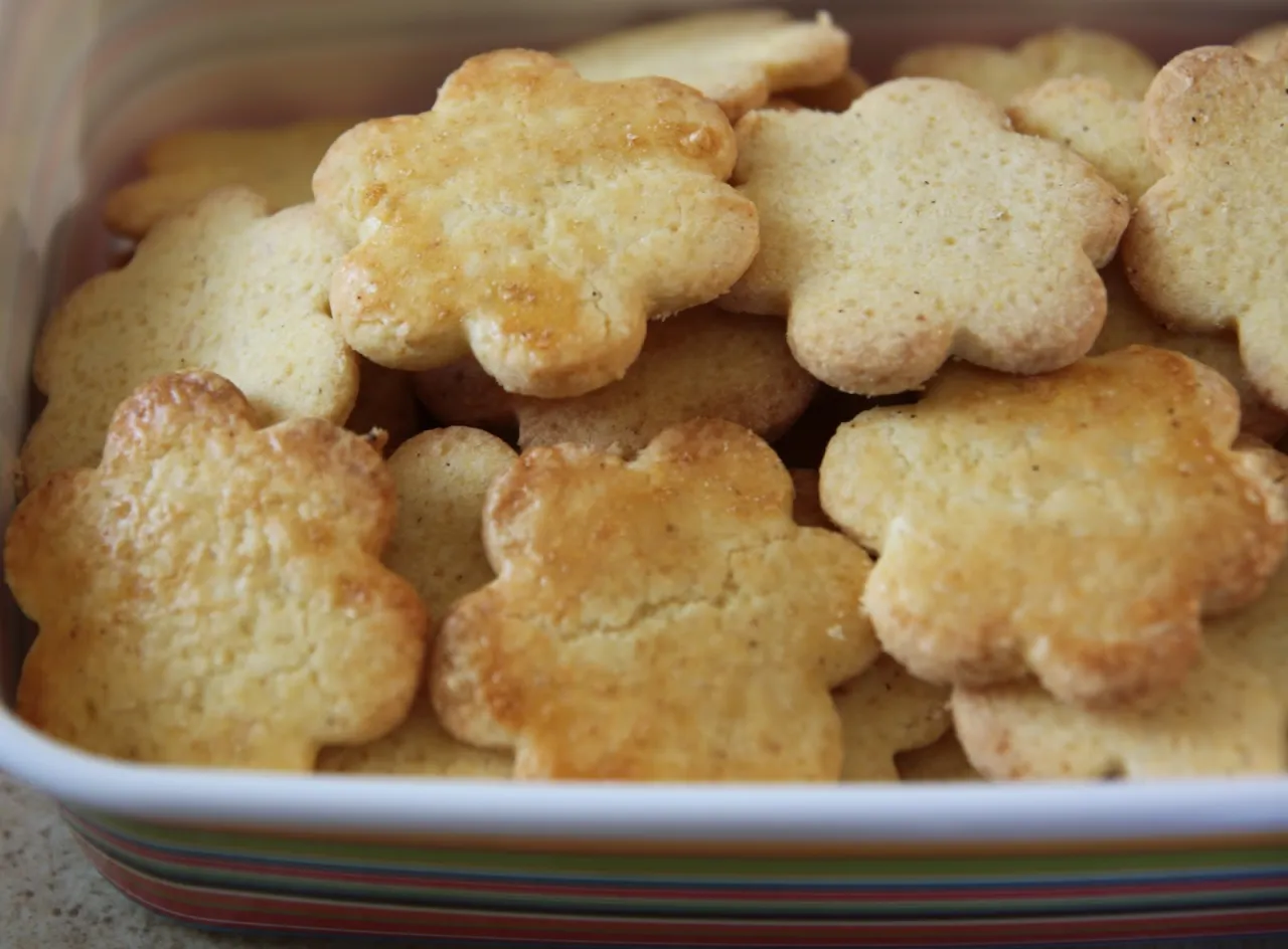 ciastka kukurydziane z żółtkami