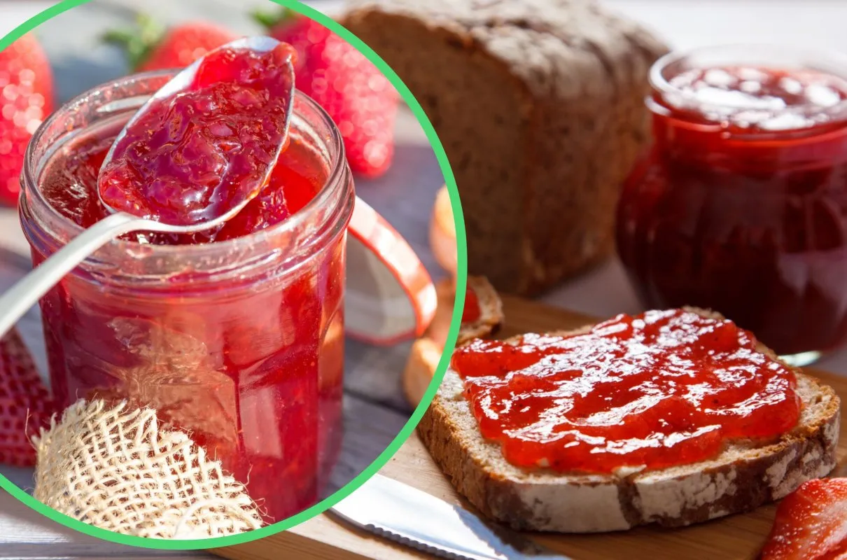 rzadki dżem malinowy