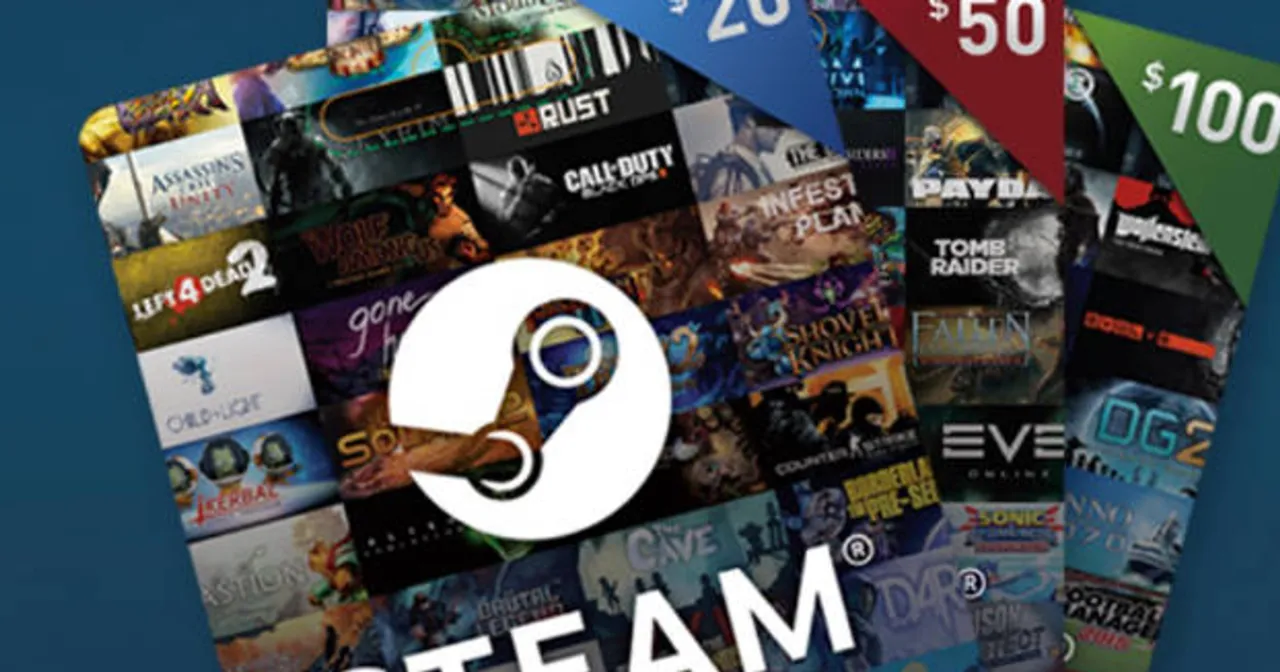 Cyfrowe Karty Podarunkowe Steam