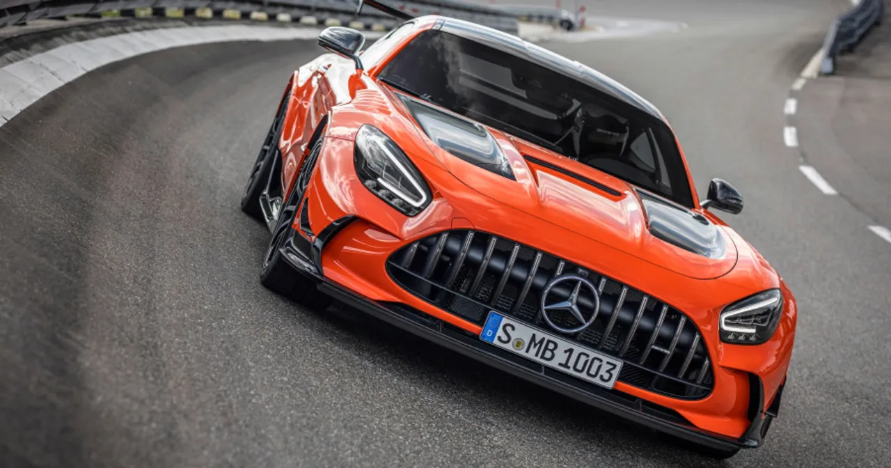 Mercedes-AMG GT w akcji