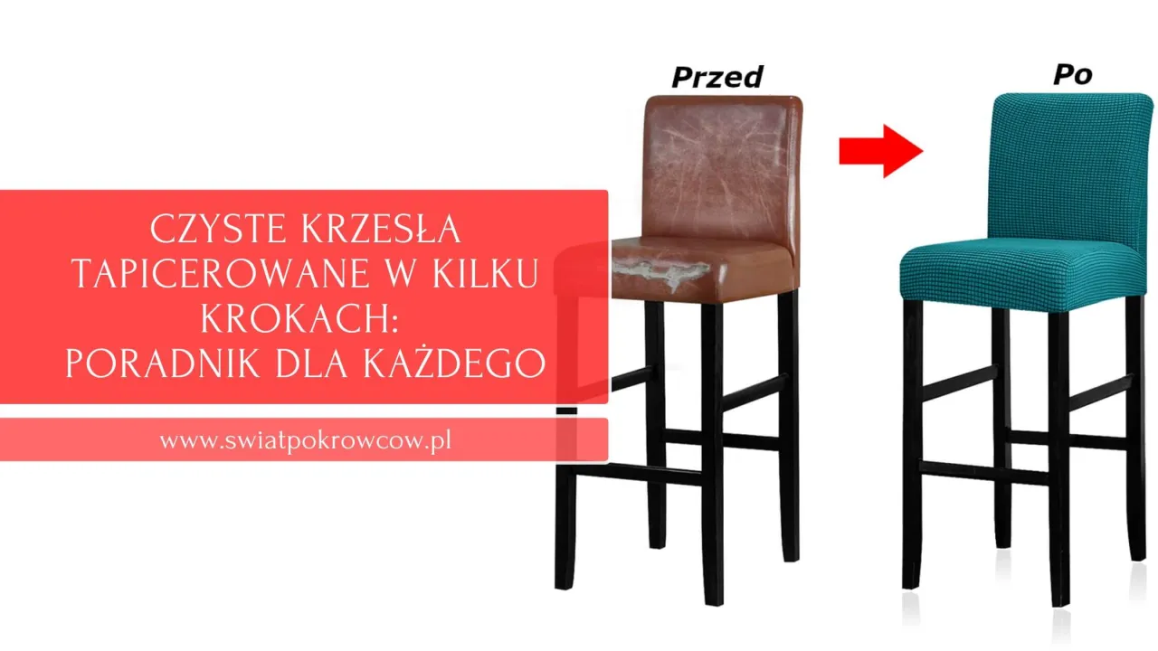 przygotowanie krzesła do czyszczenia tapicerki