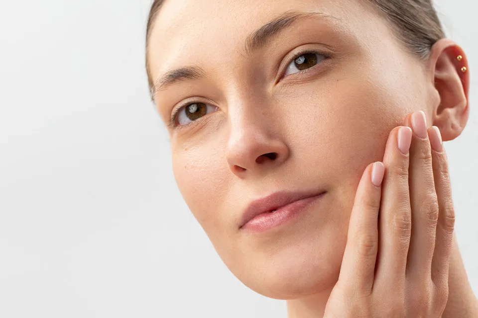 naturalna promienna cera bez makijażu pielęgnacja