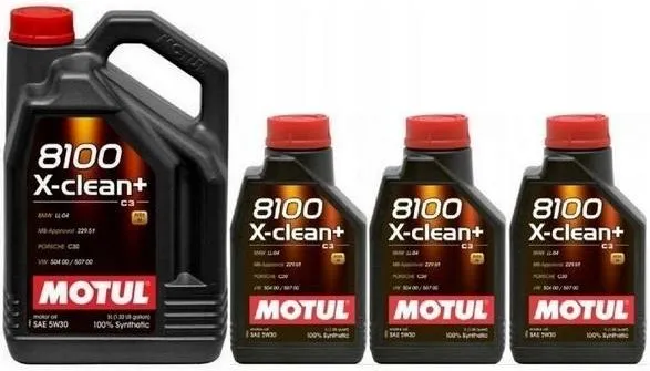 Motul 8100 X-clean+ 5W30 zastosowanie aprobaty samochody