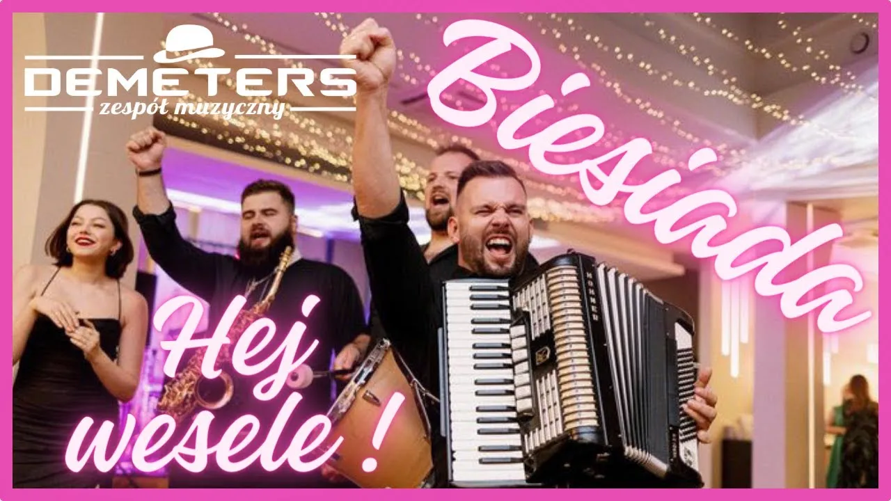 Wesołe wesele śpiewający goście