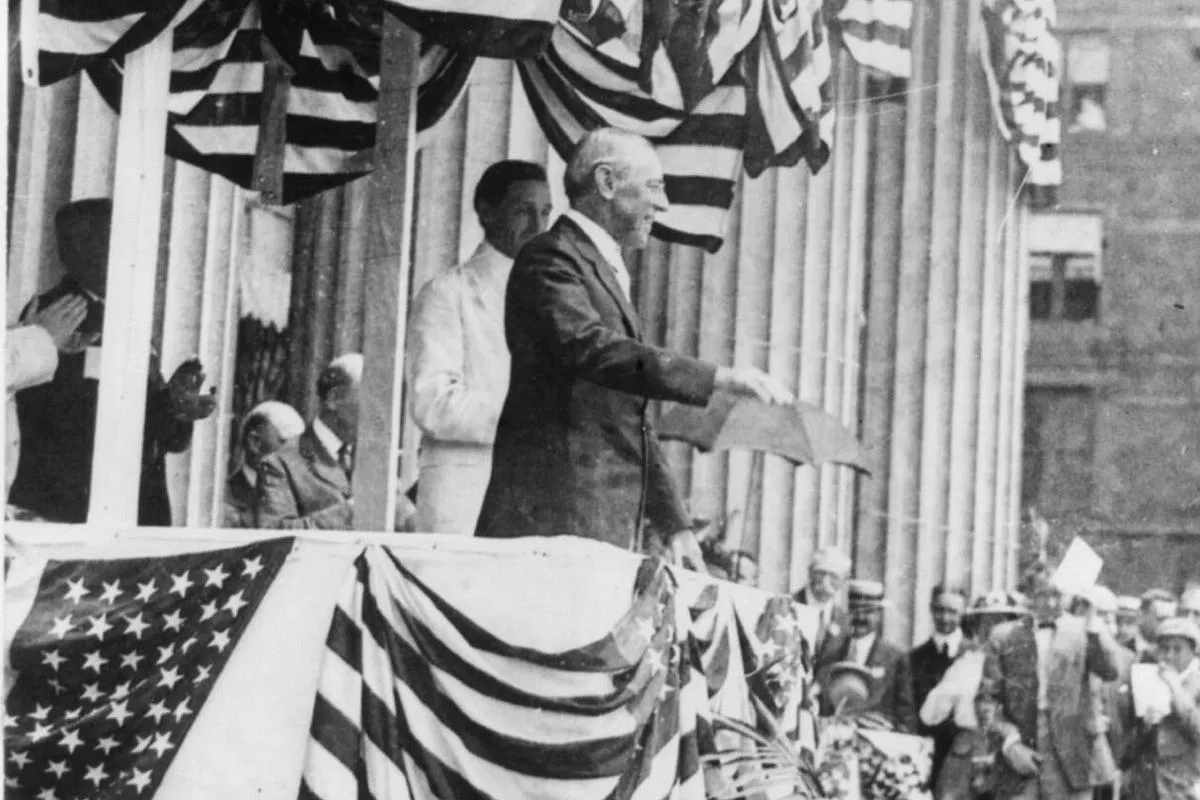 Woodrow Wilson i idea Ligi Narodów