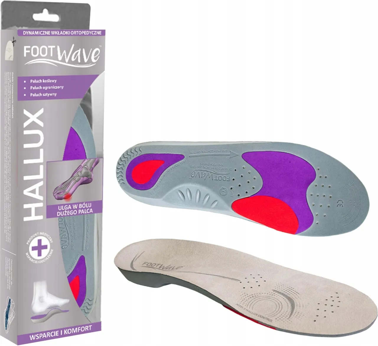 buty na haluksy, wkładki ortopedyczne na haluksy