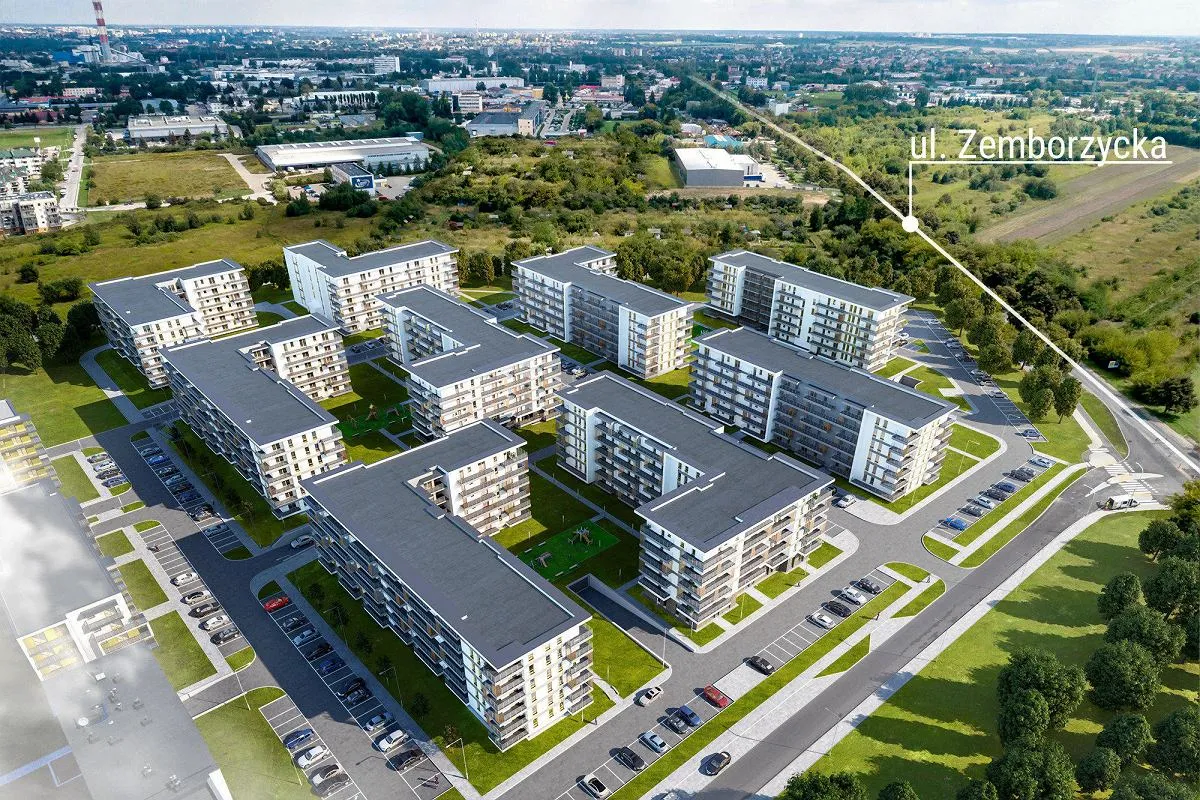 nowoczesne osiedle mieszkaniowe w Polsce