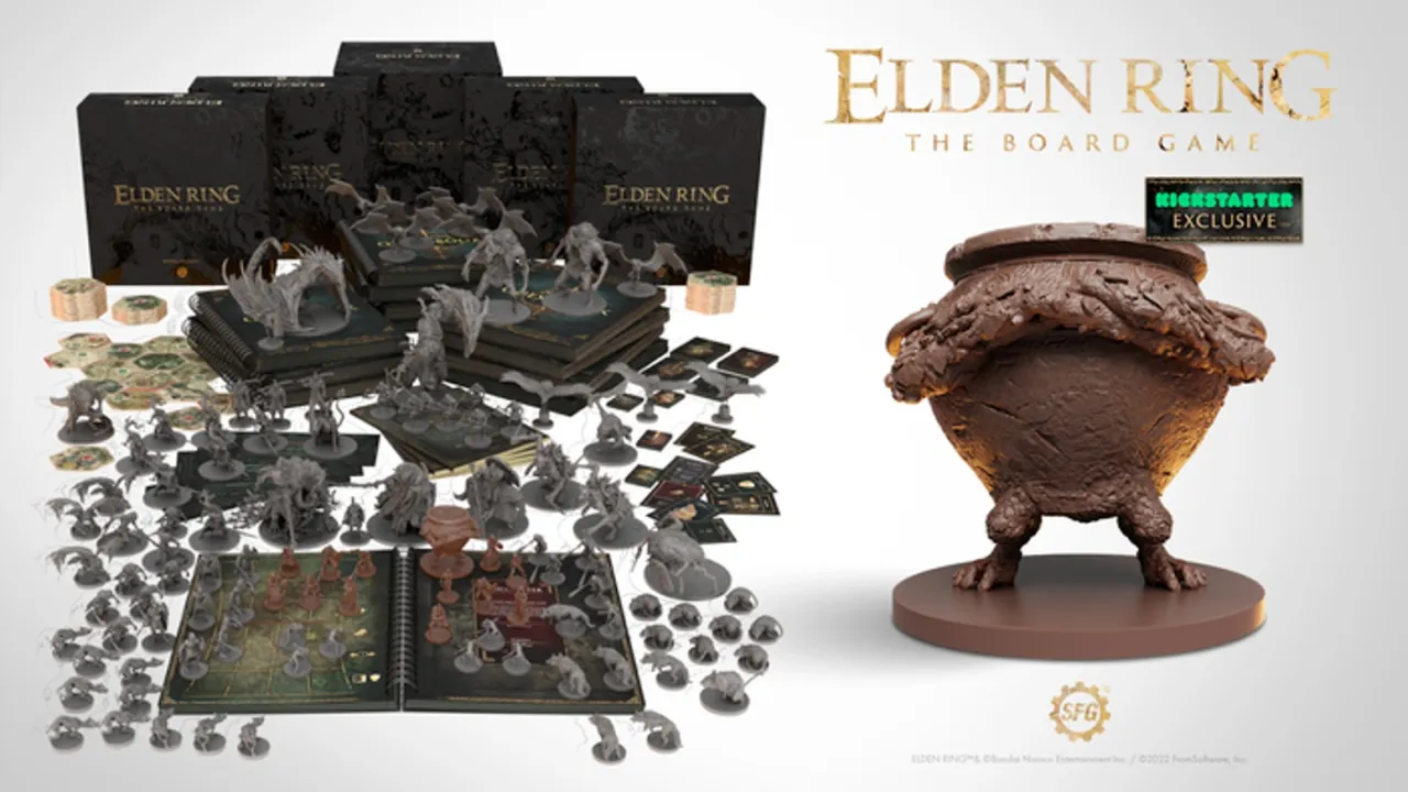 Elden Ring The Board Game pudełko figurki