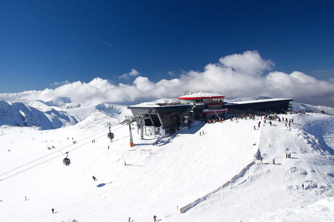 Mapa ośrodków narciarskich Polska Słowacja Czechy