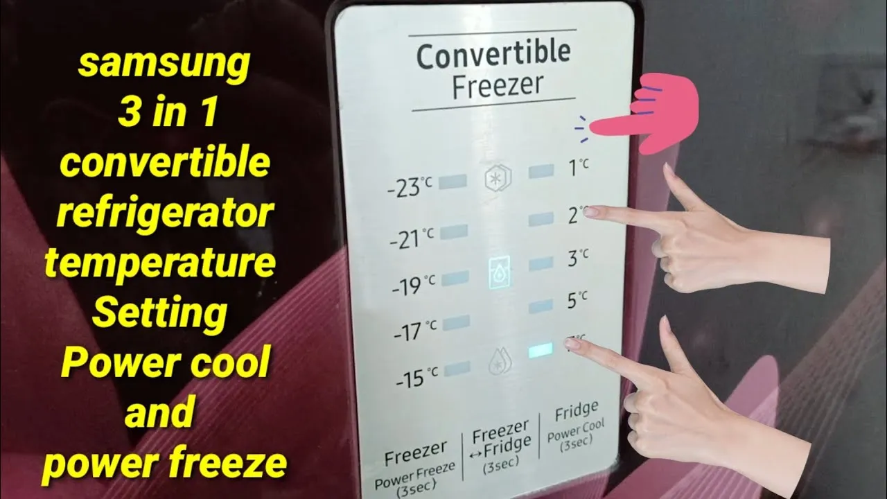 funkcja power freeze samsung