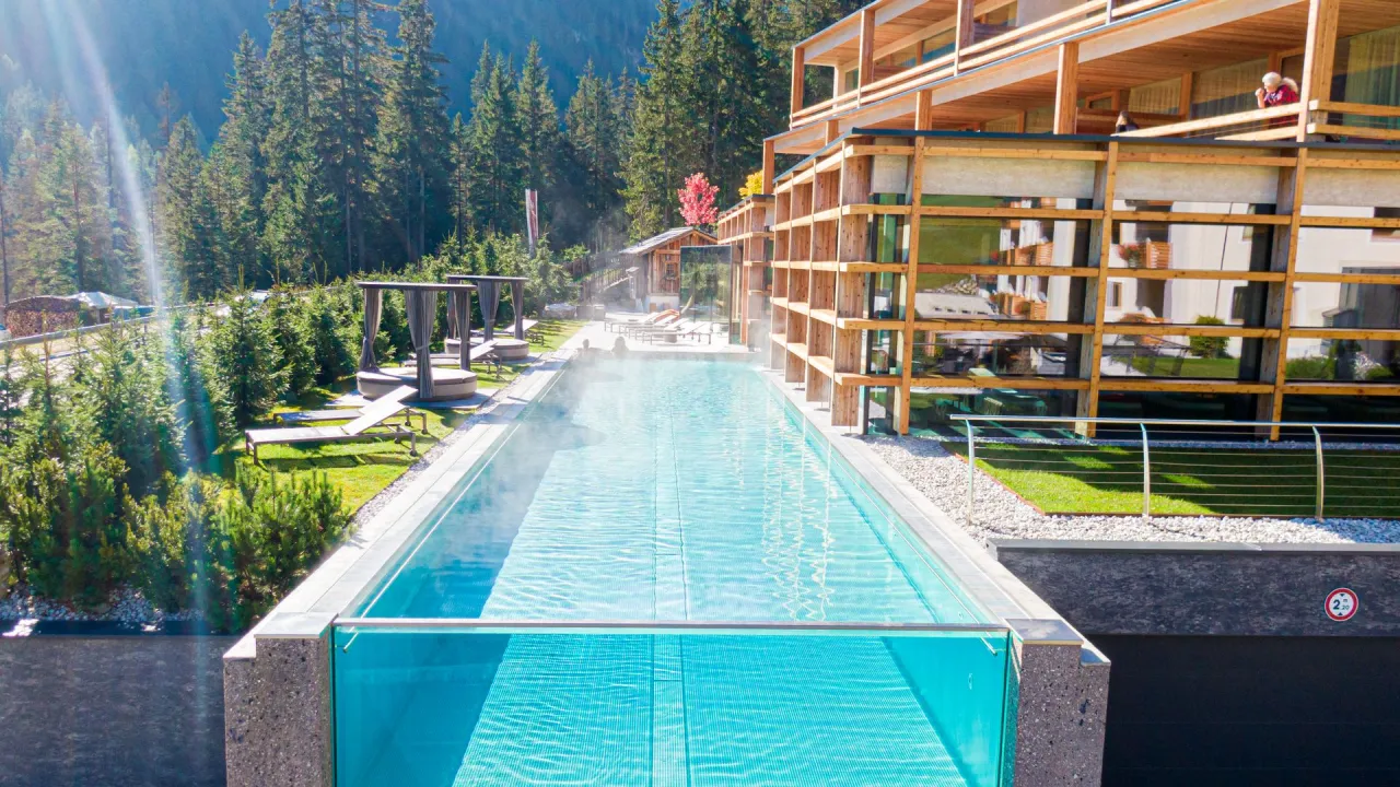Hotel Cristallo Alta Badia centro benessere piscina