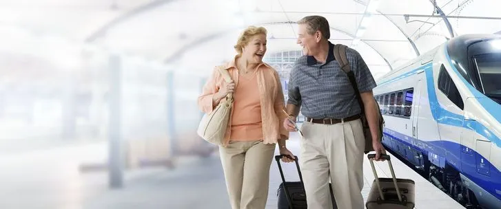 senior w pociągu PKP Intercity