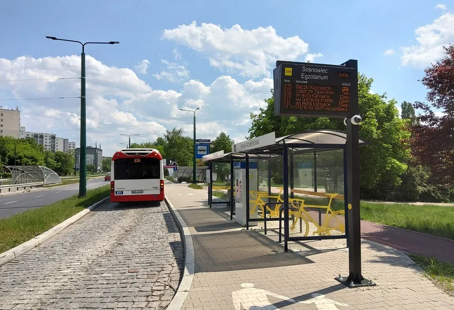 Przystanek autobusowy Tychy SDIP